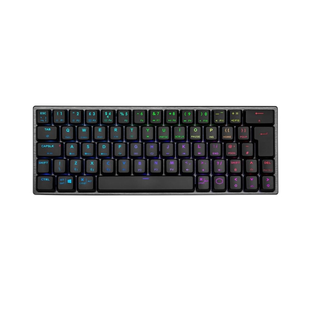 Cooler Master SK622 Wireless 60% Gaming Keyboard - Space Grey - Red Switches