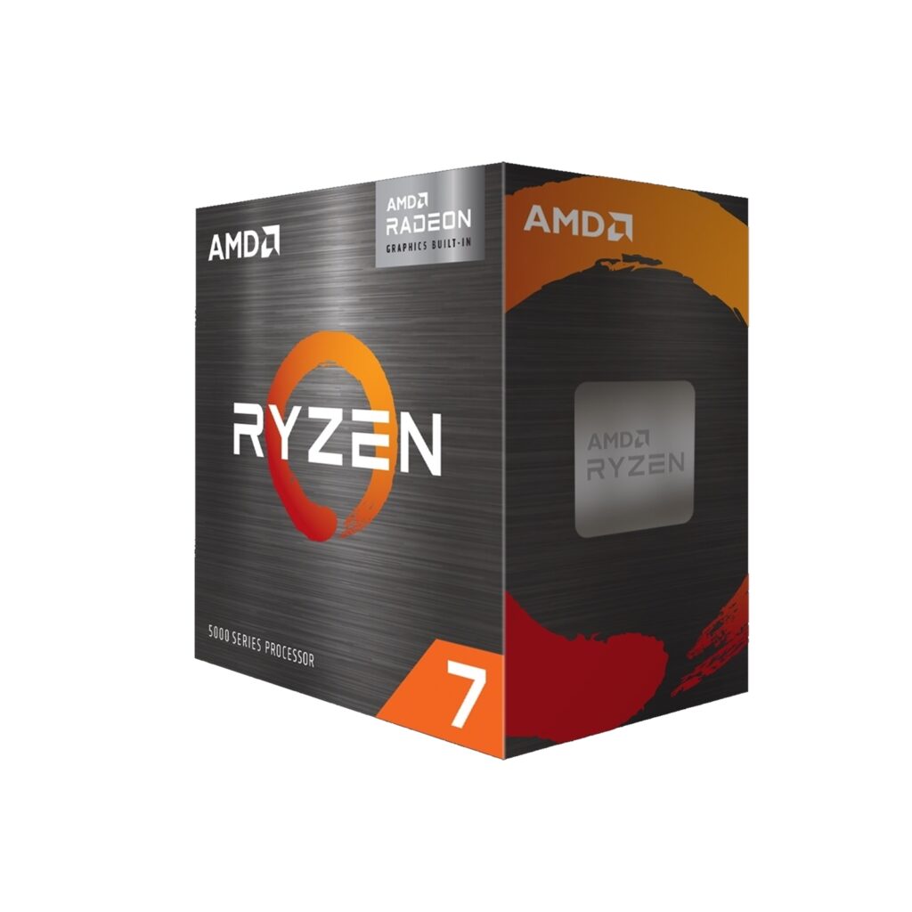 AMD Ryzen 7 5700G with Radeon Graphics and Wraith Stealth Cooler 3.8Ghz (8 cores