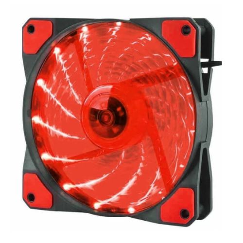 Jedel 12cm Red LED Case Fan