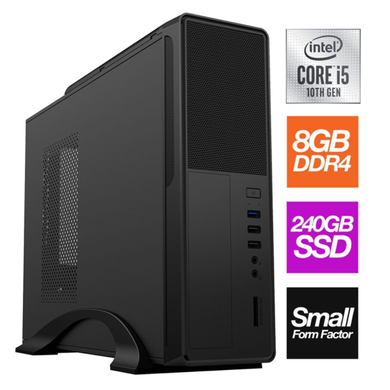 Small Form Factor - Intel i5 10400 6 Core 8 Threads 2.90GHz (4.30GHz Boost)