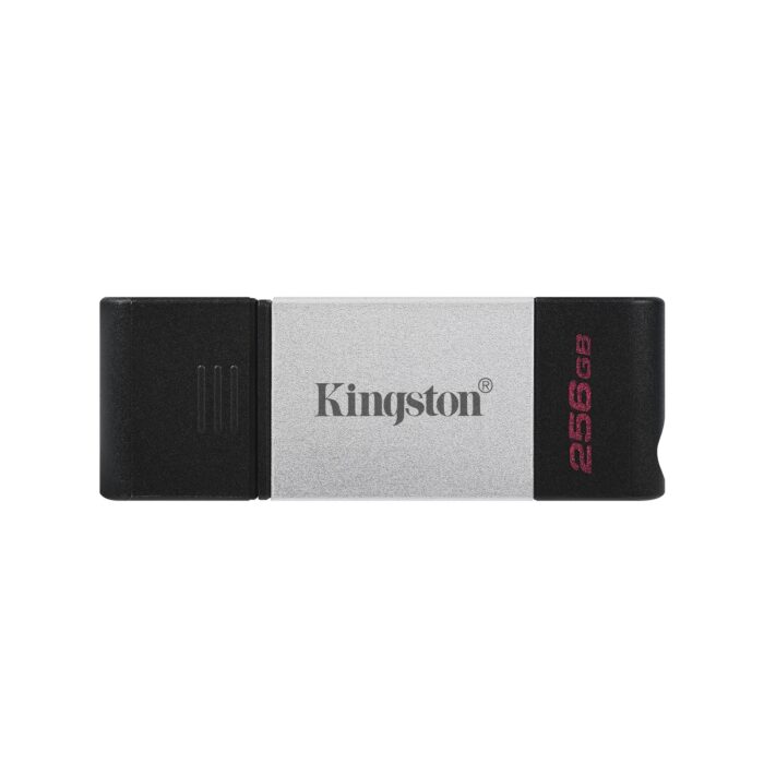 Kingston DataTraveler 80 256GB USB 3.2 USB-C Metal Grey / Black USB Flash Drive